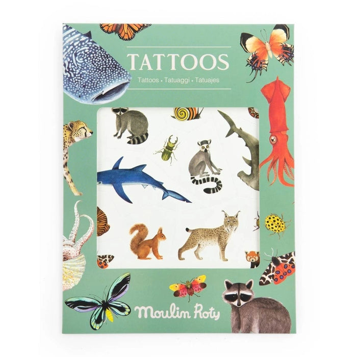 Tattoos Tiere - pilzessono.shop - zauberhafte Kinderdinge