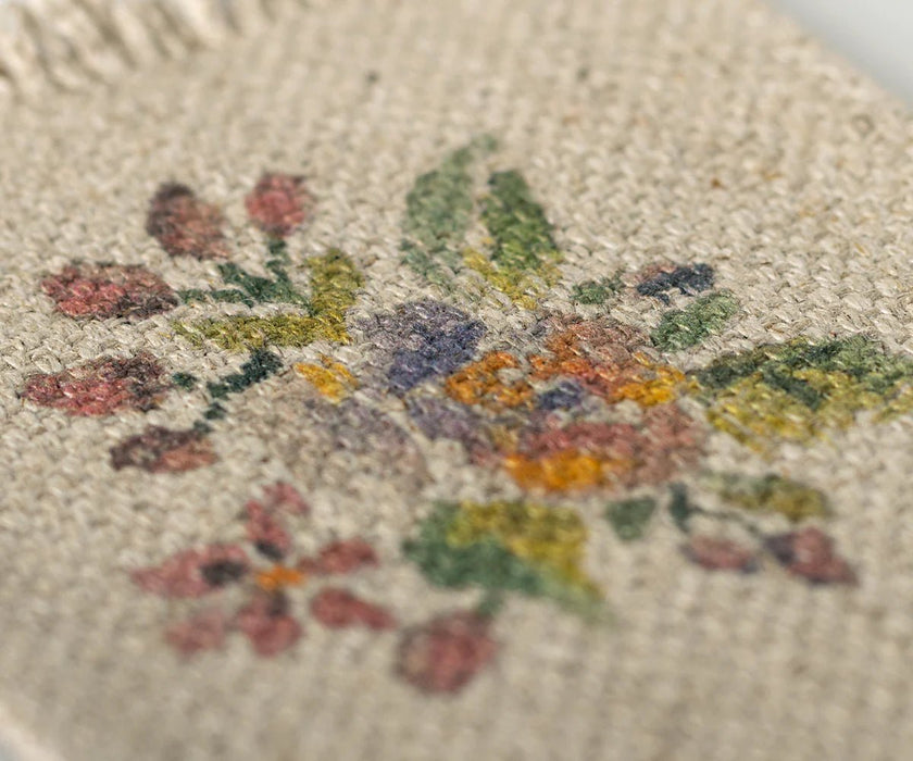 Teppich, Blumen - Klein - pilzessono.shop - zauberhafte Kinderdinge