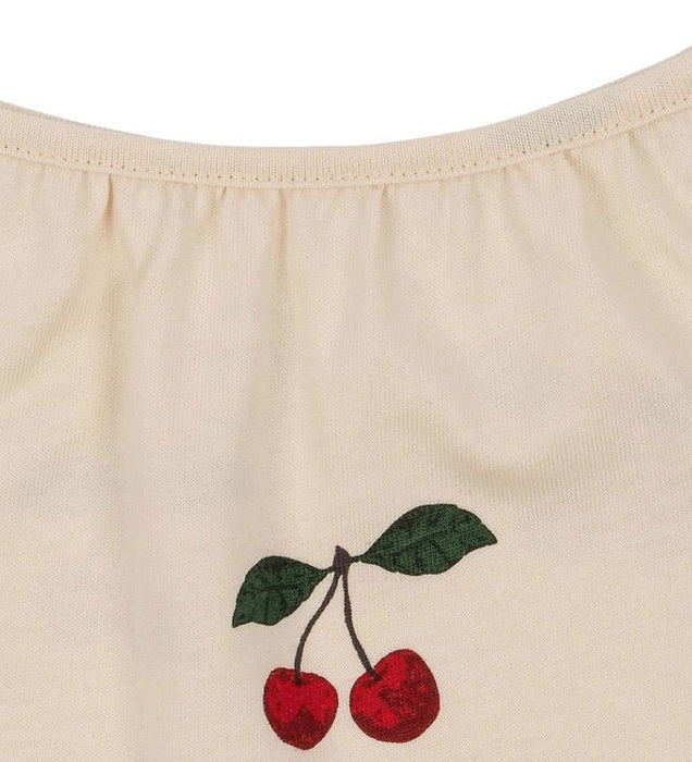 Top Lin Frill | 🍒 ma grande cerise von Konges Sløjd - pilzessono.shop - zauberhafte Kinderdinge
