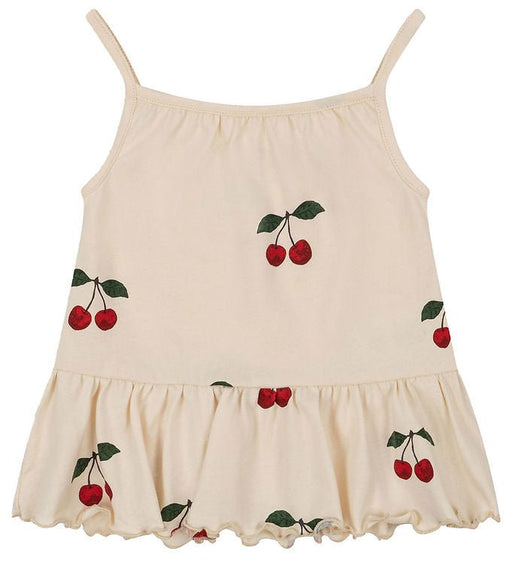 Top Lin Frill | 🍒 ma grande cerise von Konges Sløjd - pilzessono.shop - zauberhafte Kinderdinge