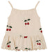Top Lin Frill | 🍒 ma grande cerise von Konges Sløjd - pilzessono.shop - zauberhafte Kinderdinge