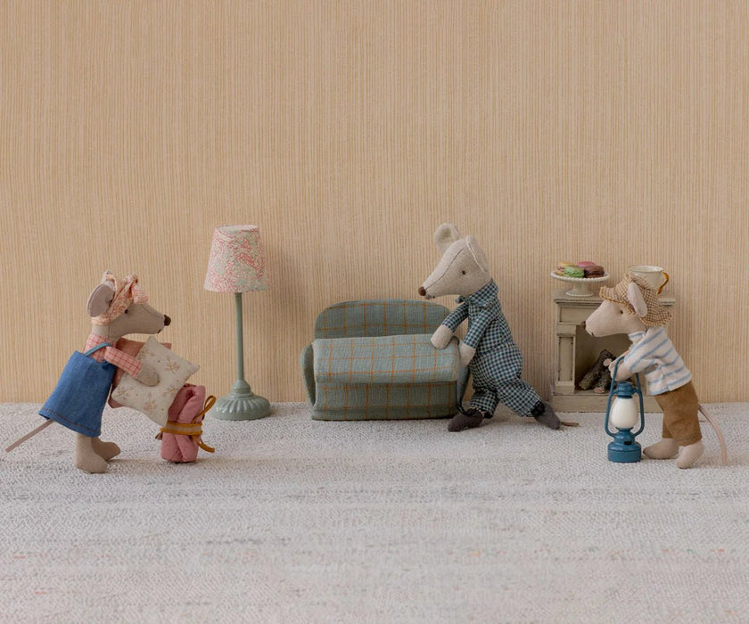Vintage Stehleuchte, Maus - Mint - pilzessono.shop - zauberhafte Kinderdinge