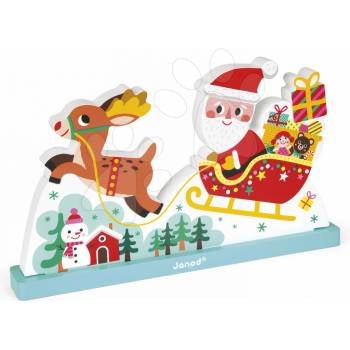 Weihnachten Vertikales Magnet - Puzzle - pilzessono.shop - zauberhafte Kinderdinge