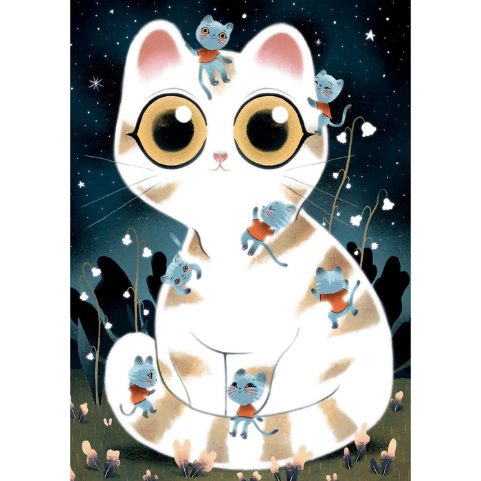 Wizzy Puzzle - kuschelige Katzen - pilzessono.shop - zauberhafte Kinderdinge