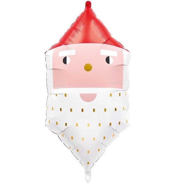 ⋙ Yey! Let's Party Folienballon Weihnachtsmann von Rico Design ♡ - pilzessono.shop - zauberhafte Kinderdinge