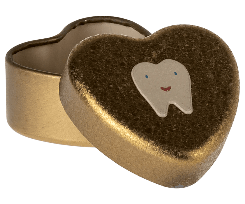 Zahndose klein gold - pilzessono.shop - zauberhafte Kinderdinge