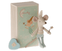 Zahnfeemaus - kleiner Bruder in der Streichholzschachtel - pilzessono.shop - zauberhafte Kinderdinge