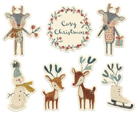 14 Geschenkanhänger "Cosy Christmas" von Maileg ♡ - pilzessono.shop - zauberhafte Kinderdinge