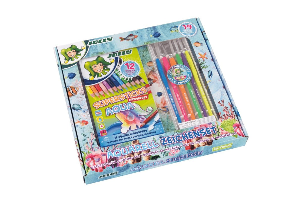 19 teiliges Aquarellset - pilzessono.shop - zauberhafte Kinderdinge