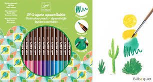 24 hochwertige Aquarell-Malstifte - pilzessono.shop - zauberhafte Kinderdinge