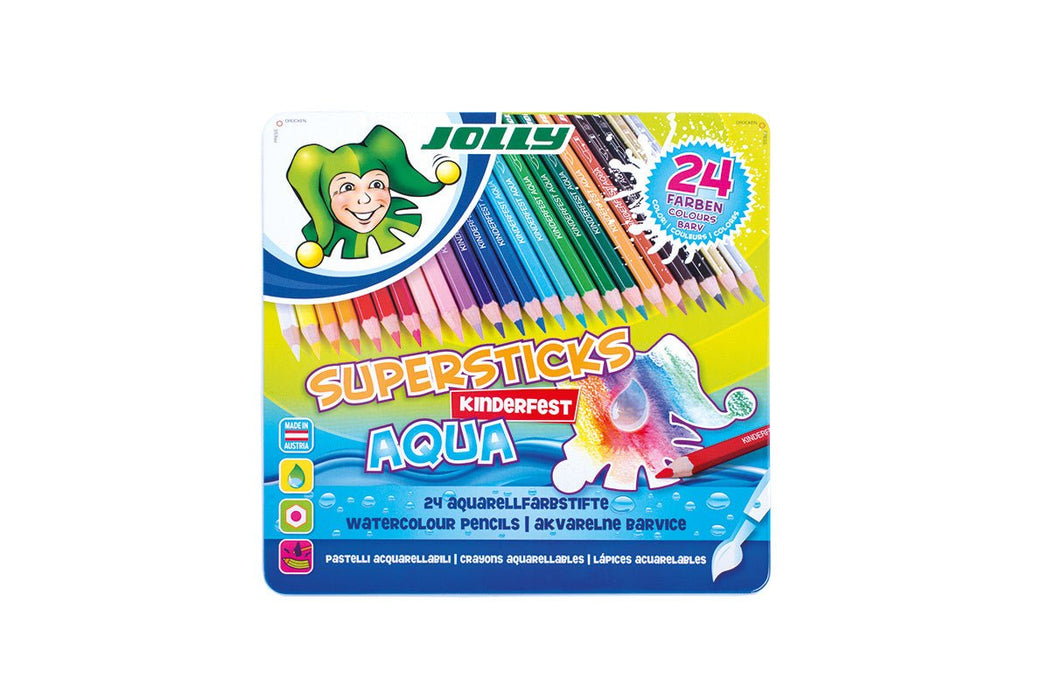 24 Supersticks Kinderfest AQUA - pilzessono.shop - zauberhafte Kinderdinge