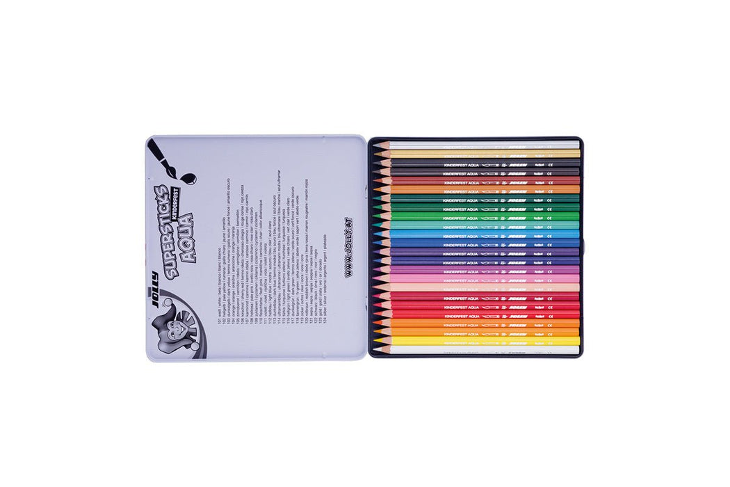 24 Supersticks Kinderfest AQUA - pilzessono.shop - zauberhafte Kinderdinge