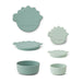 ⋙ 2er Pack "Olav" Snack Dose | in dino mint mix von Liewood ♥ - pilzessono.shop - zauberhafte Kinderdinge