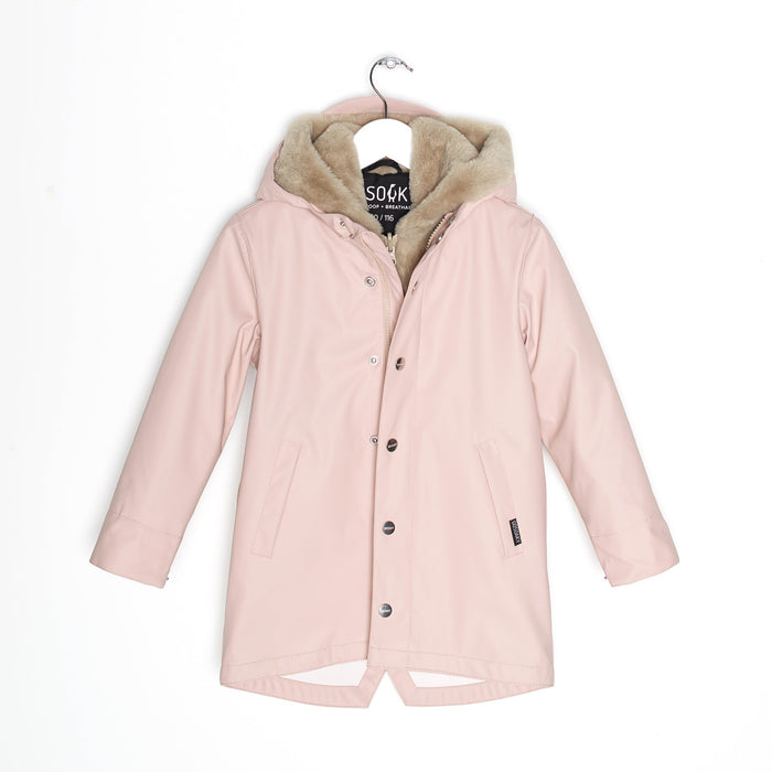 3-in-1 Regenmantel SNAKE PIT in evening pink von GOSOAKY ♥ - pilzessono.shop - zauberhafte Kinderdinge