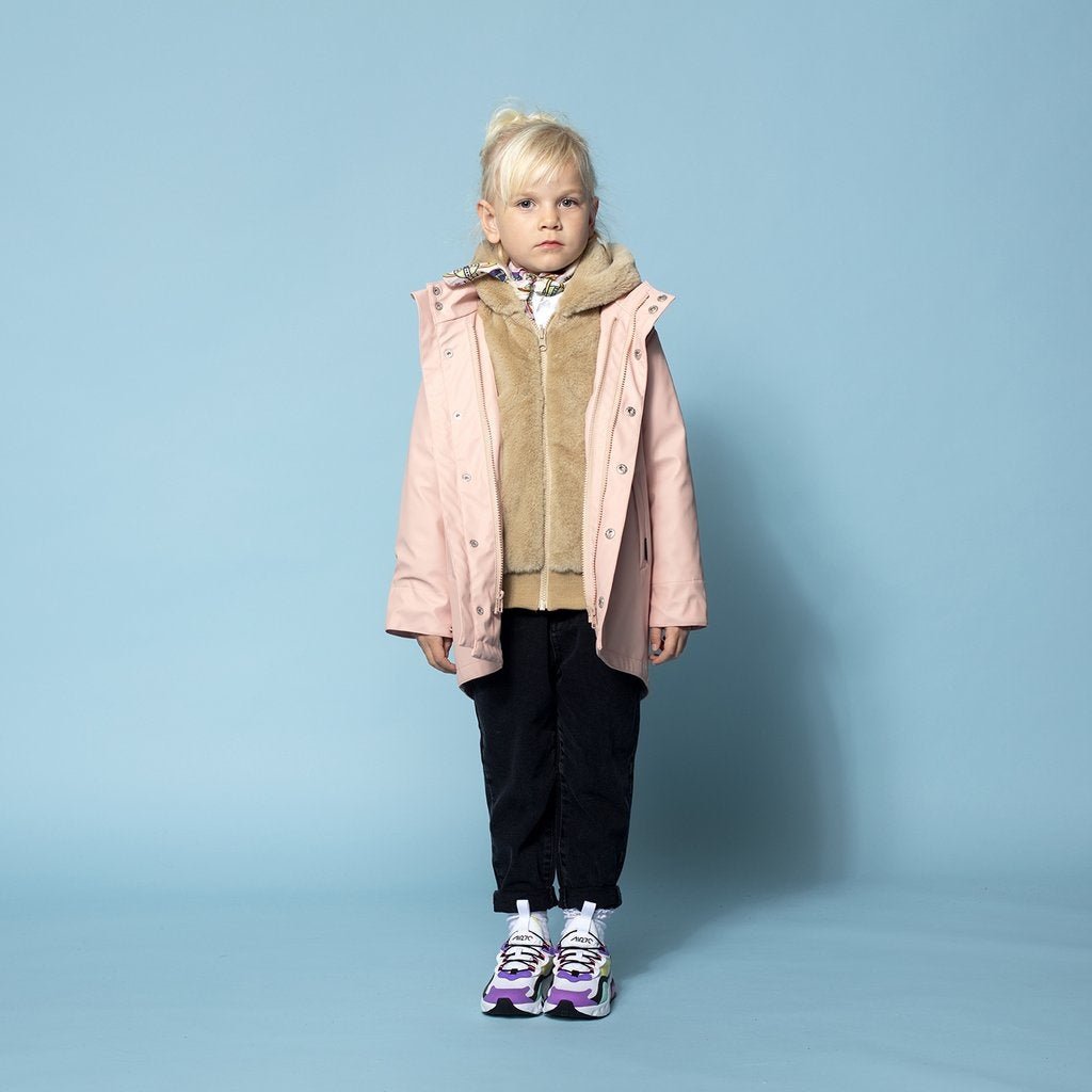 3-in-1 Regenmantel SNAKE PIT in evening pink von GOSOAKY ♥ - pilzessono.shop - zauberhafte Kinderdinge