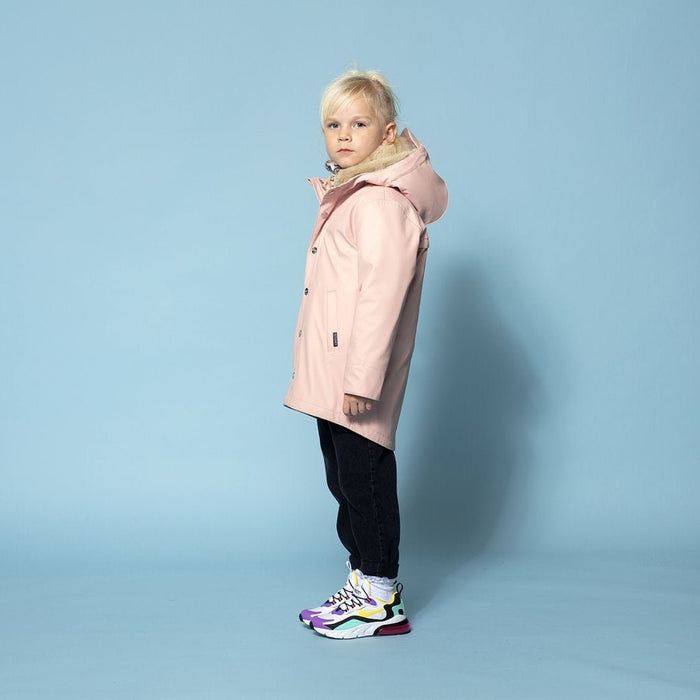 3-in-1 Regenmantel SNAKE PIT in evening pink von GOSOAKY ♥ - pilzessono.shop - zauberhafte Kinderdinge