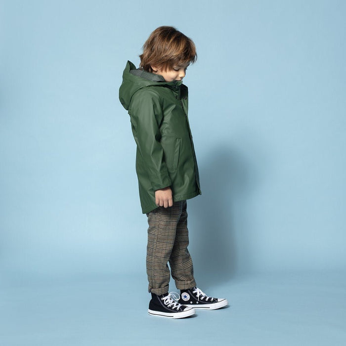 3-in-1 Regenmantel SNAKE PIT in green forest von GOSOAKY ♥ - pilzessono.shop - zauberhafte Kinderdinge