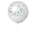 3 Riesenballoons mit Konfetti 78 cm - pilzessono.shop - zauberhafte Kinderdinge