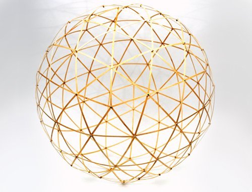 3D Holzbausatz - Geodätischer Dom / Kugel - pilzessono.shop