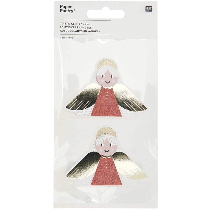 ⋙ 3D-Sticker Engel von Rico Design ♡ - pilzessono.shop - zauberhafte Kinderdinge