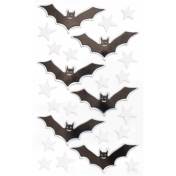 ⋙ 3D - Sticker Fledermäuse von Rico Design ♡ - pilzessono.shop - zauberhafte Kinderdinge