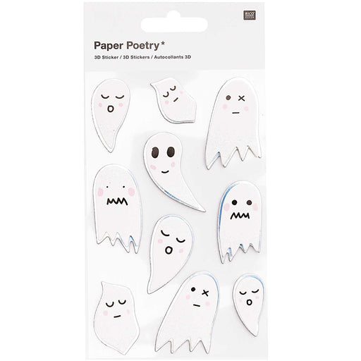 ⋙ 3D - Sticker Gespenst von Rico Design ♡ - pilzessono.shop - zauberhafte Kinderdinge
