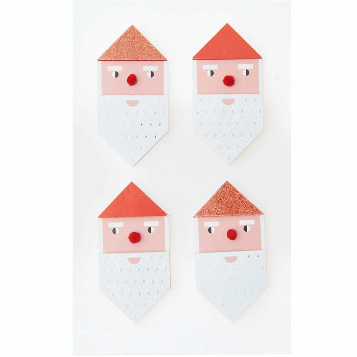 ⋙ 3D-Sticker Weihnachtsmann von Rico Design ♡ - pilzessono.shop - zauberhafte Kinderdinge