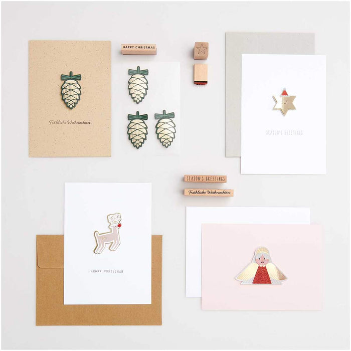 ⋙ 3D-Sticker Zapfen von Rico Design ♡ - pilzessono.shop - zauberhafte Kinderdinge