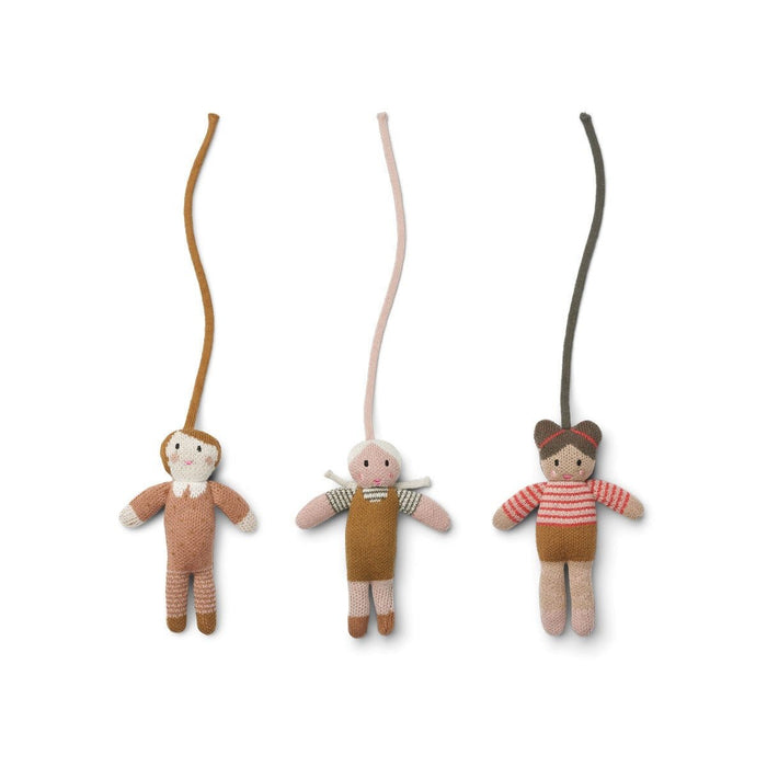 ⋙ 3er Pack Mini Puppen Doll/rose multi mix von Liewood ♥ - pilzessono.shop - zauberhafte Kinderdinge