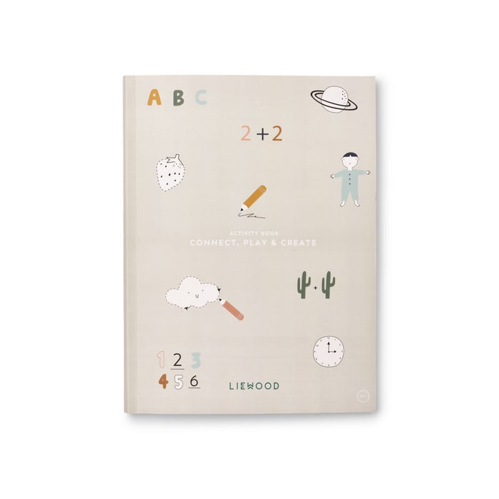 +4 Akari Aufgabenbuch in classic Multi mix von Liewood - pilzessono.shop - zauberhafte Kinderdinge