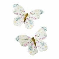 6 Schmetterlingclips - pilzessono.shop - zauberhafte Kinderdinge