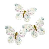6 Schmetterlingclips - pilzessono.shop - zauberhafte Kinderdinge