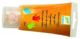 6 Tuben Fingerfarbe Fingerfarbe von Djeco - pilzessono.shop - zauberhafte Kinderdinge