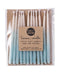 7 cm Partykerzen Bienenwachs blau von Knot&Bow - pilzessono.shop - zauberhafte Kinderdinge