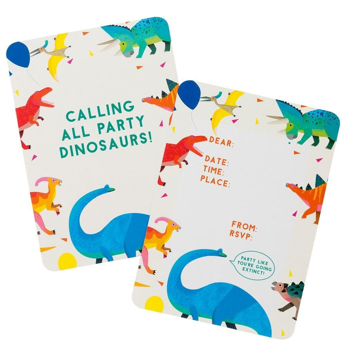 8Stk Dinosaurier Einladungskarten von Talking Tables - pilzessono.shop