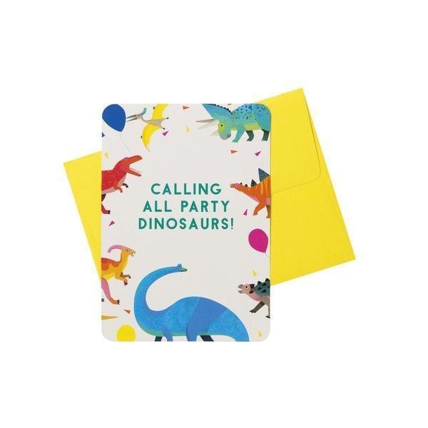 8Stk Dinosaurier Einladungskarten von Talking Tables - pilzessono.shop