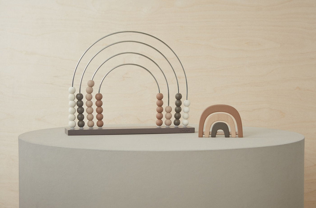 Abakus Regenbogen von OYOY Living Design - pilzessono.shop - zauberhafte Kinderdinge