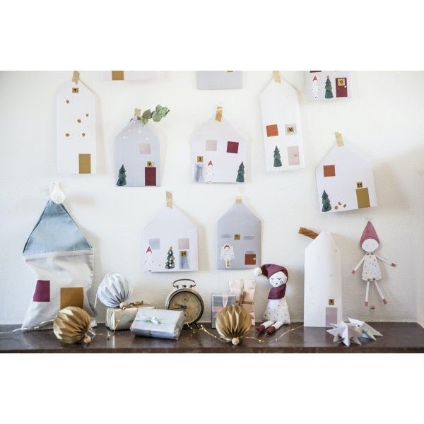 Adventskalender DIY "In Fairy Town" - pilzessono.shop - zauberhafte Kinderdinge