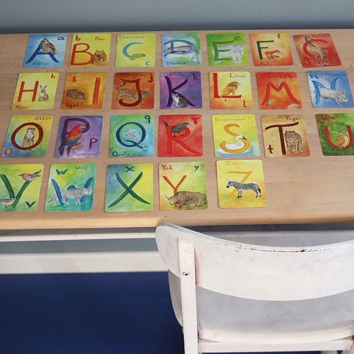 ⋙ Alphabet Kartenspiel von Grimms ♥ - pilzessono.shop - zauberhafte Kinderdinge