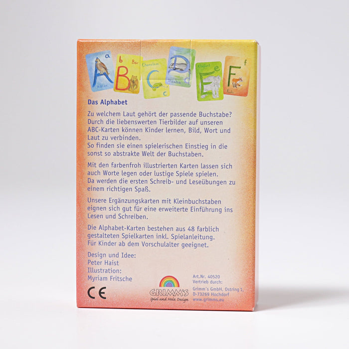 ⋙ Alphabet Kartenspiel von Grimms ♥ - pilzessono.shop - zauberhafte Kinderdinge