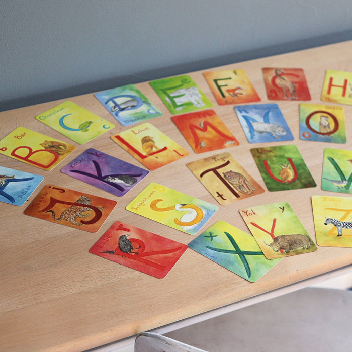 ⋙ Alphabet Kartenspiel von Grimms ♥ - pilzessono.shop - zauberhafte Kinderdinge