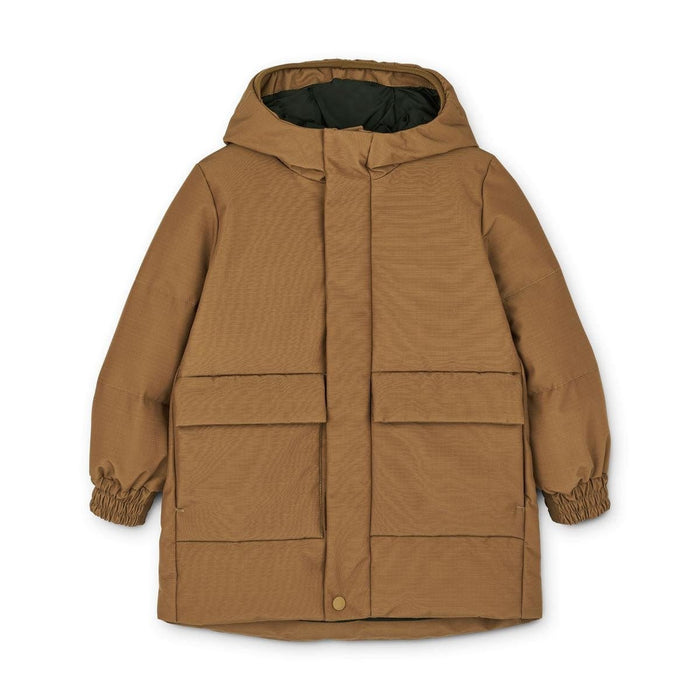 Althea Daunenmantel in pecan von Liewood ♡ - pilzessono.shop - zauberhafte Kinderdinge
