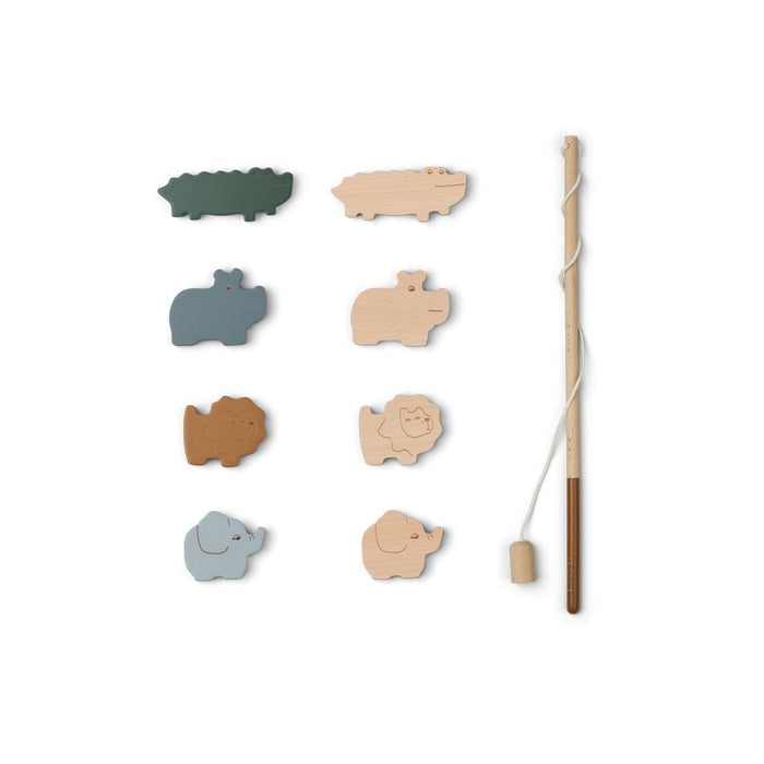 ⋙ Angelspiel "Sebastian Safari" aus Holz für Kinder von Liewood ♥ - pilzessono.shop