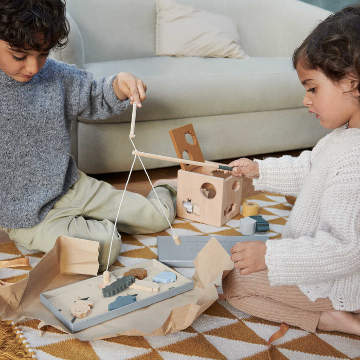 ⋙ Angelspiel "Sebastian Safari" aus Holz für Kinder von Liewood ♥ - pilzessono.shop