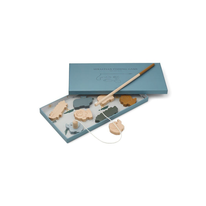 ⋙ Angelspiel "Sebastian Safari" aus Holz für Kinder von Liewood ♥ - pilzessono.shop