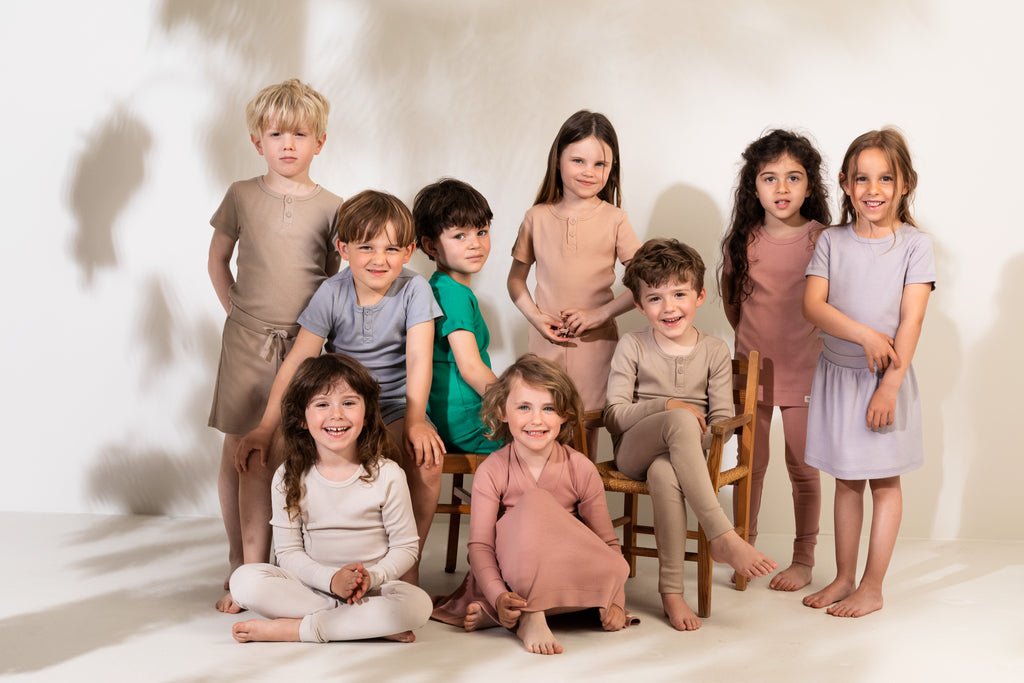 ⋙ angenehmes T-Shirt in aprikose von MarMar ♡ - pilzessono.shop - zauberhafte Kinderdinge
