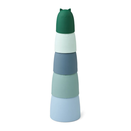 Anneli nesting toy Dusty mint multi mix - pilzessono.shop - zauberhafte Kinderdinge