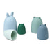 Anneli nesting toy Dusty mint multi mix - pilzessono.shop - zauberhafte Kinderdinge