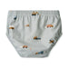 Anthony Baby printed Badehose in vehicles / dove blue - pilzessono.shop - zauberhafte Kinderdinge