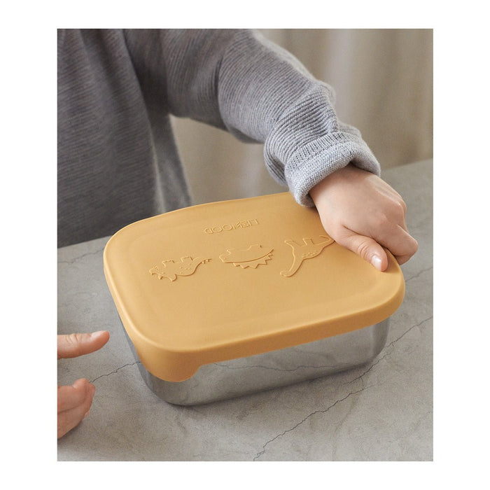 Arthur lunchbox dino yellow mellow - pilzessono.shop - zauberhafte Kinderdinge